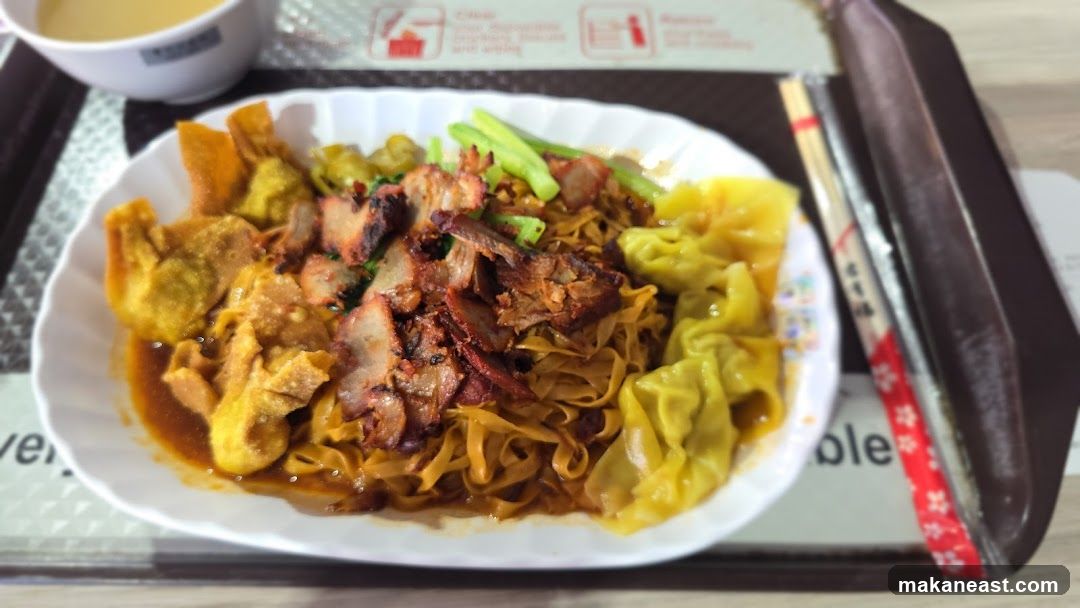 Noodles with Char Siu and Wontons