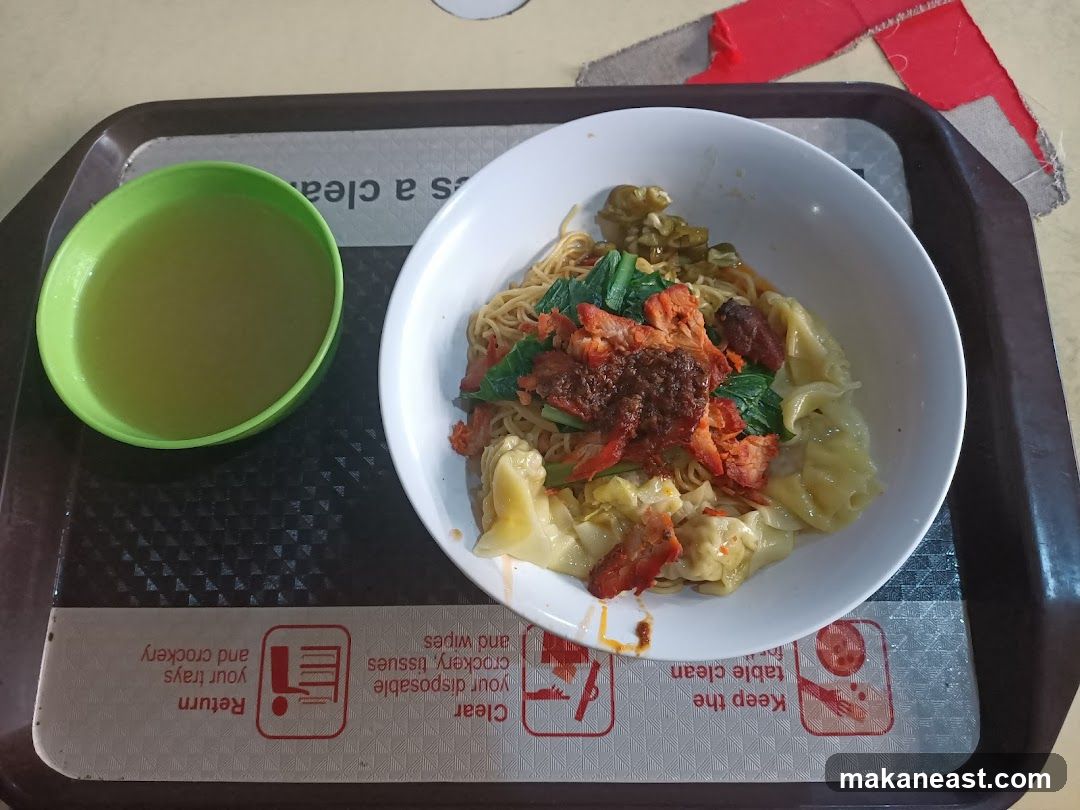 Noodles with Char Siu and Wontons