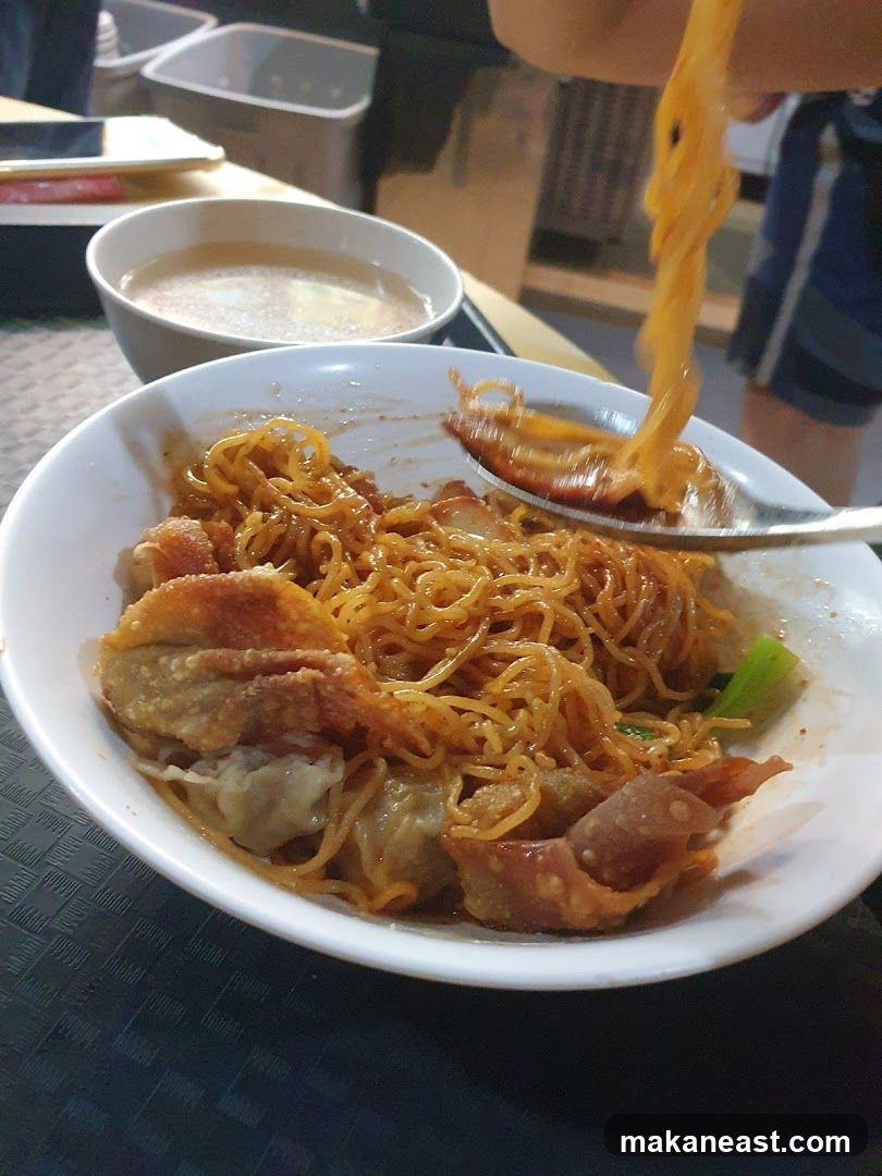 Noodles with Wontons
