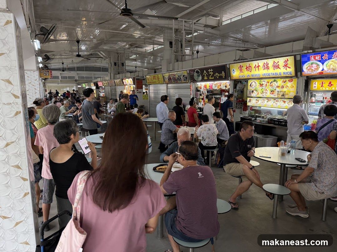Busy Food Court