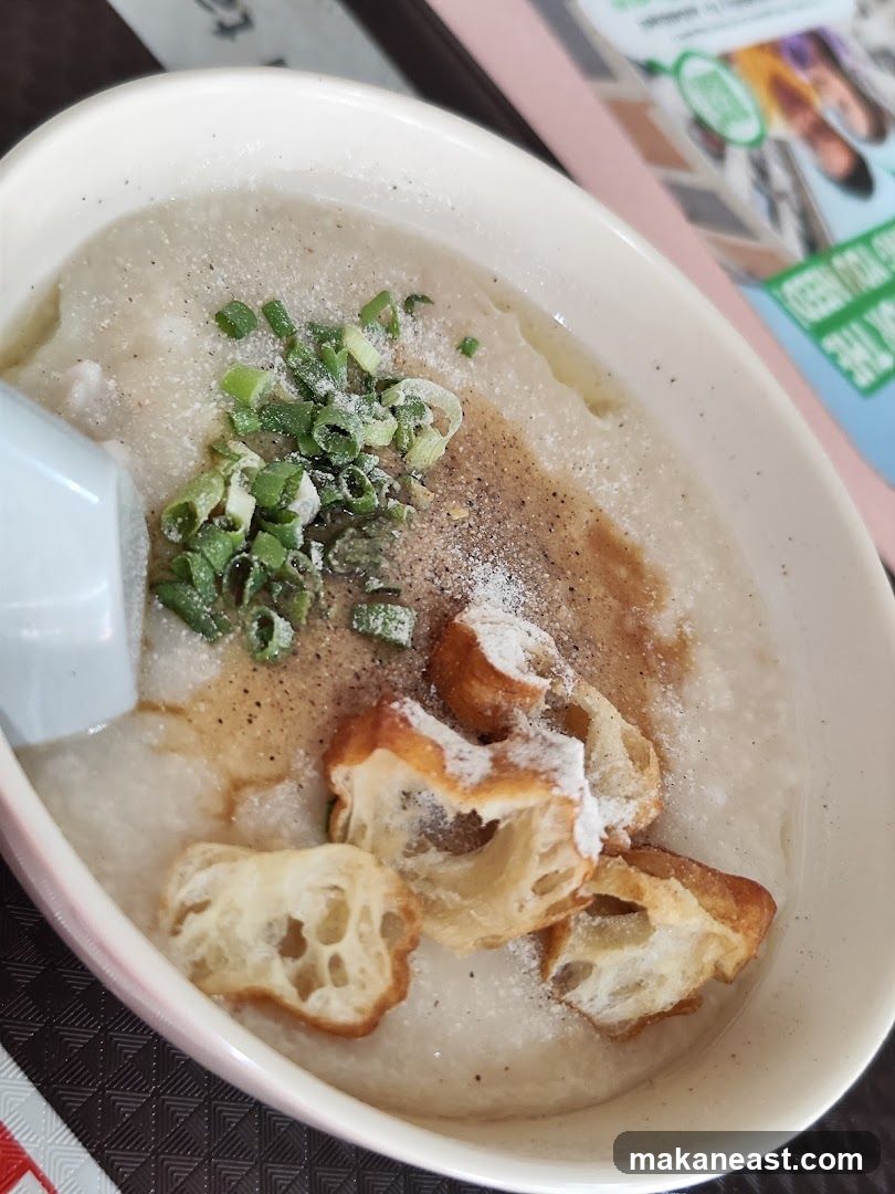 Congee with Fried Dough Sticks