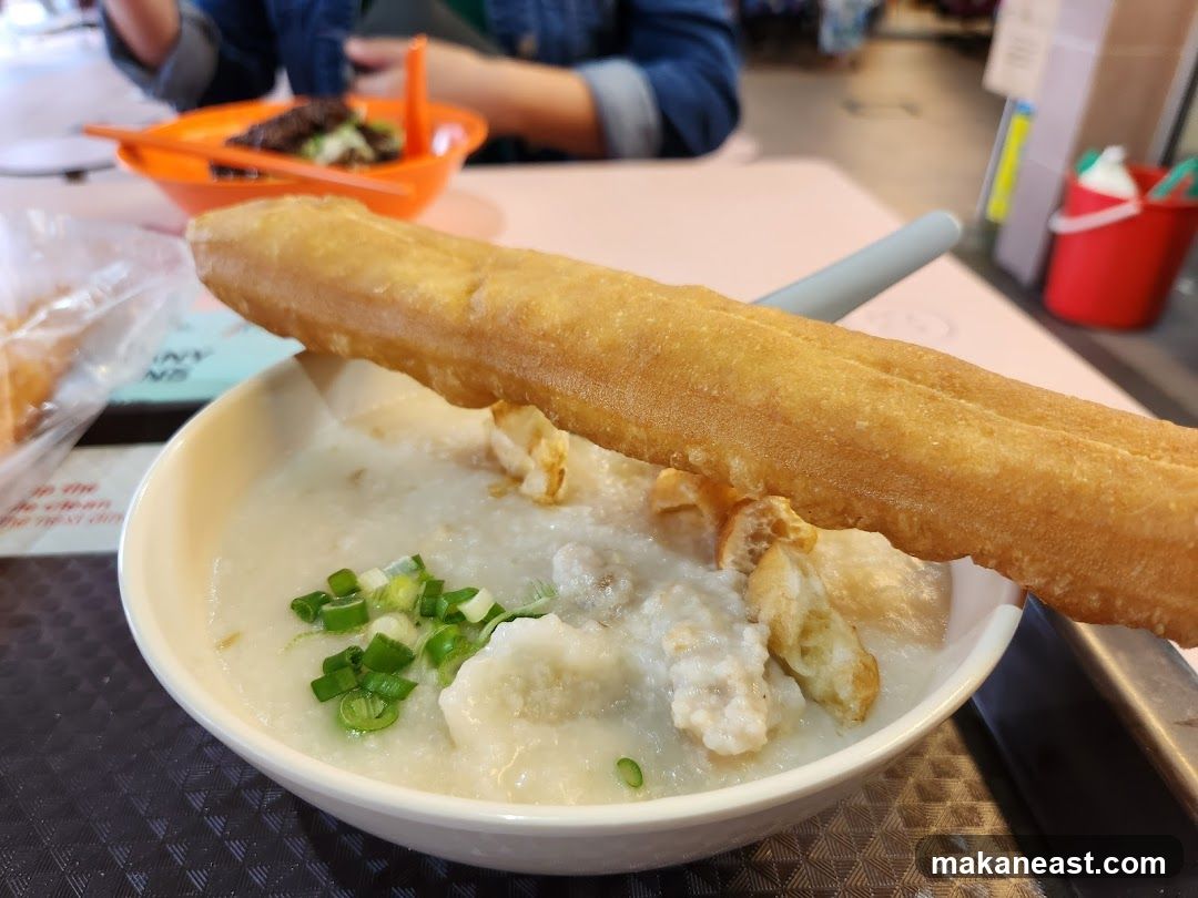 Congee with Fried Dough Stick