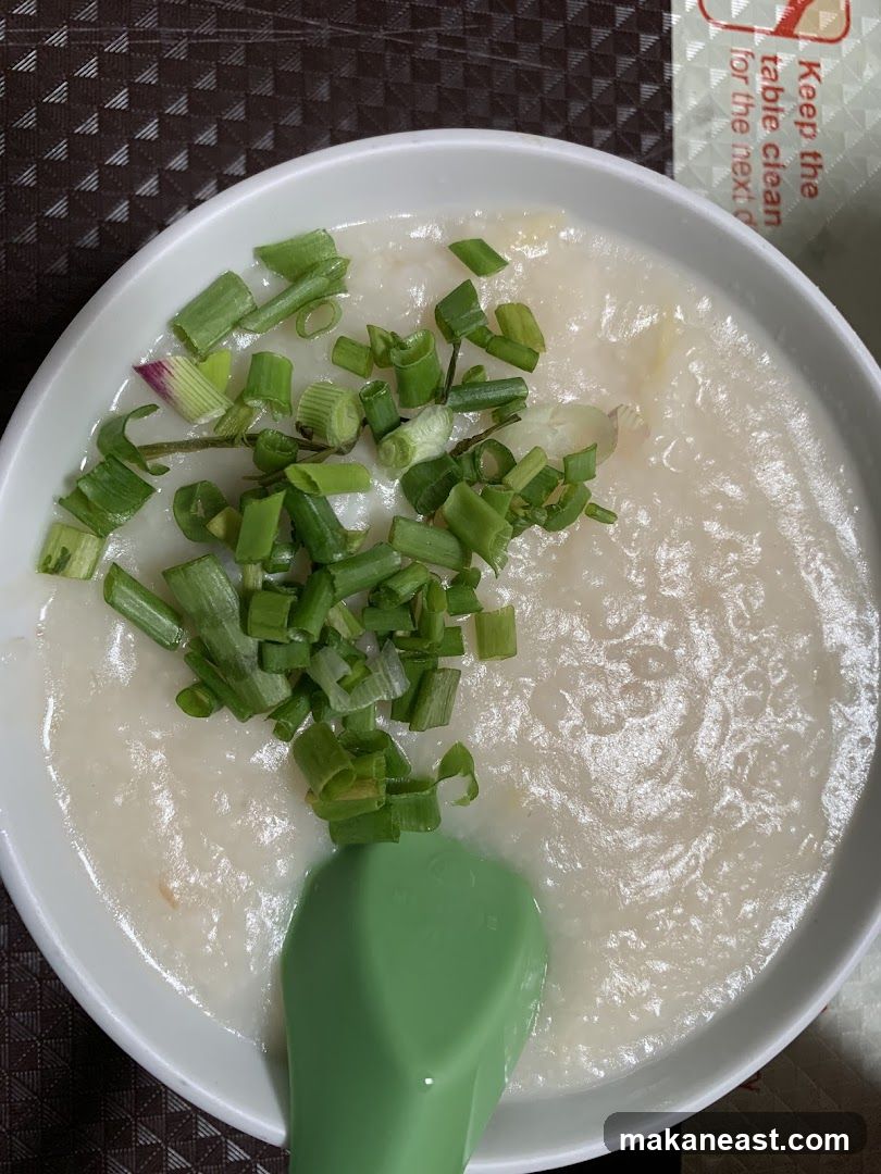 Congee with Scallions