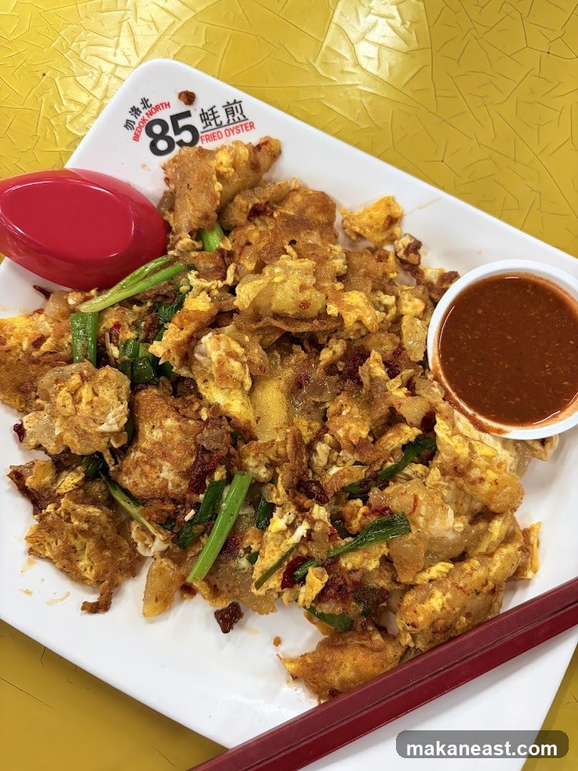Fried Oyster Omelette