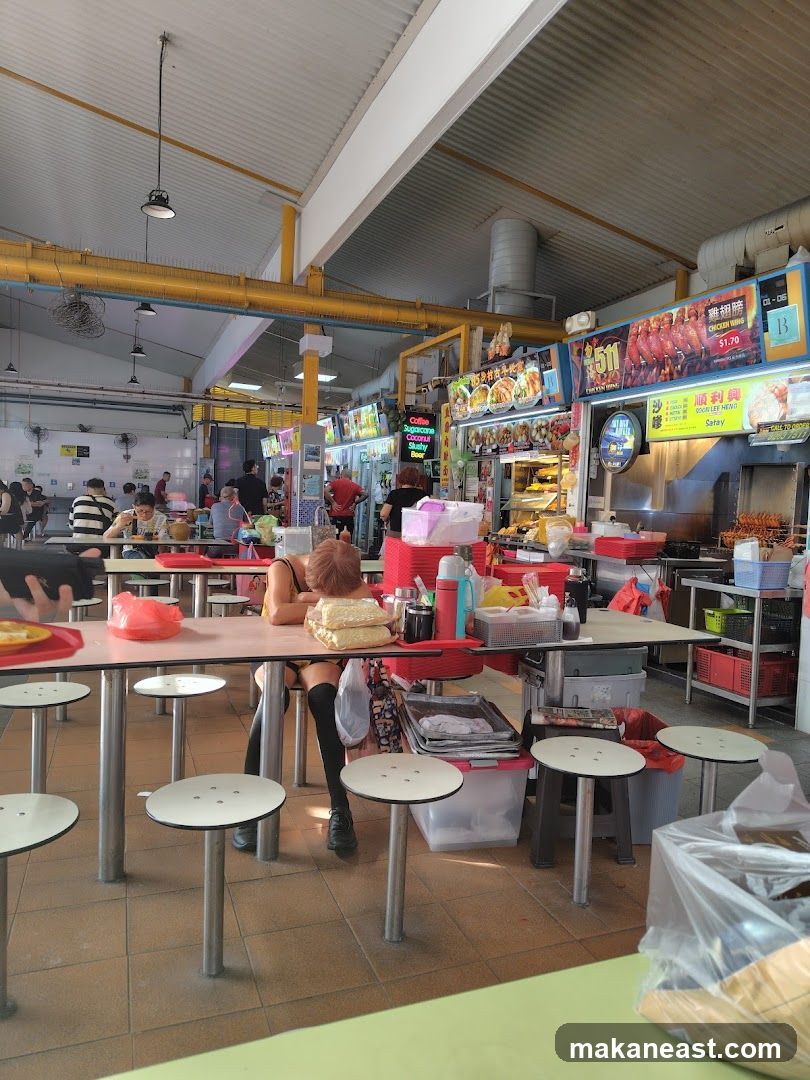 Food Court Seating Area