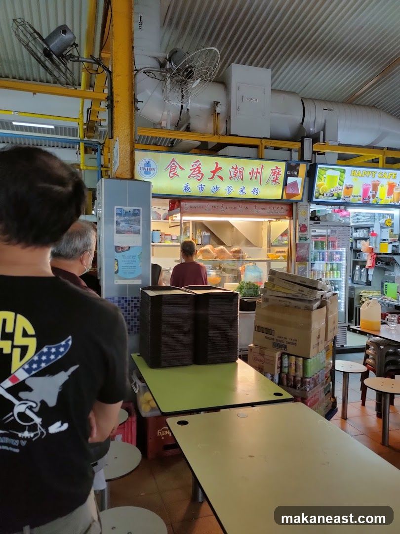 Food Stall in a Market