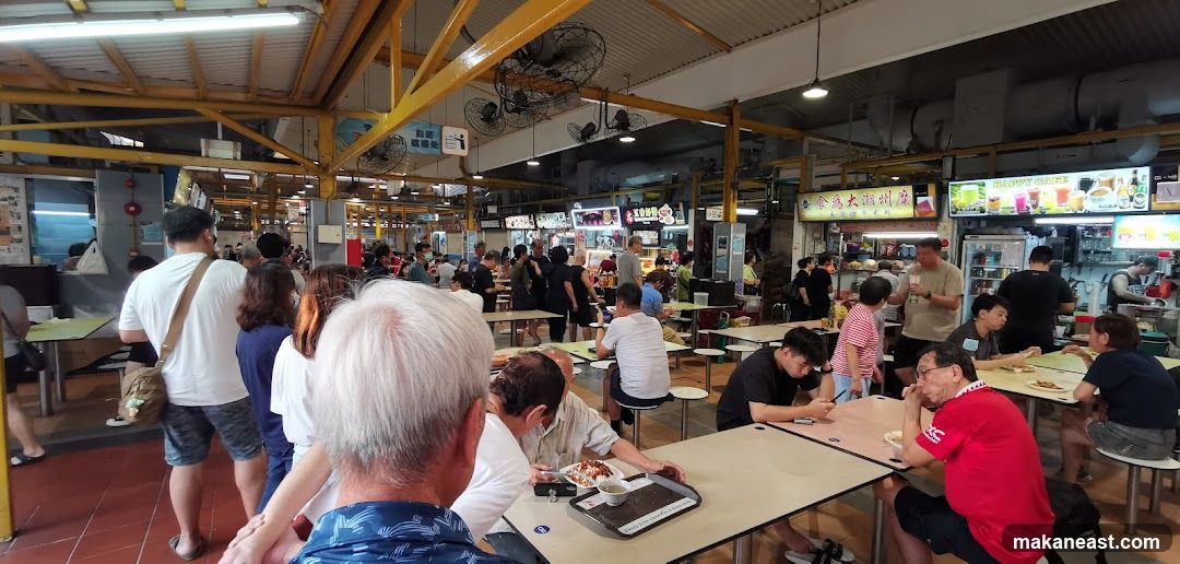 Busy Food Court