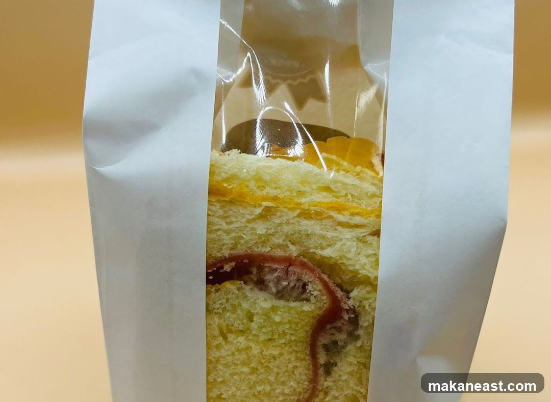 Sandwich in packaging