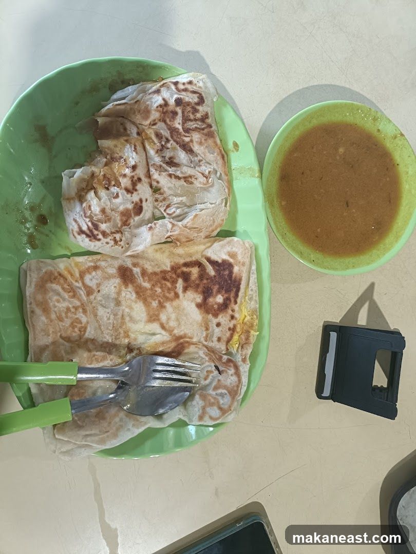 Roti Canai with Curry