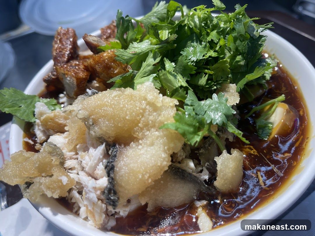 Fish dish with cilantro