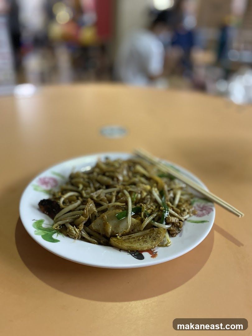 Plate of Noodles with Chopsticks