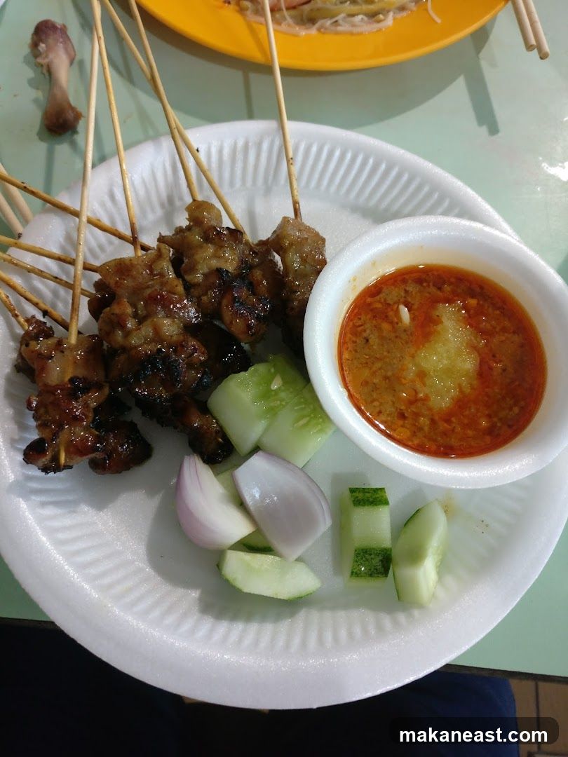 Satay with Peanut Sauce