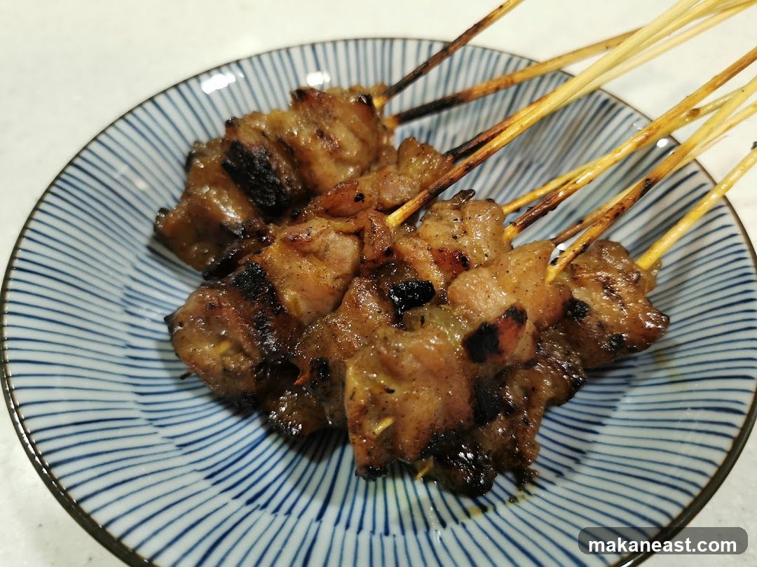 Pork Satay Skewers