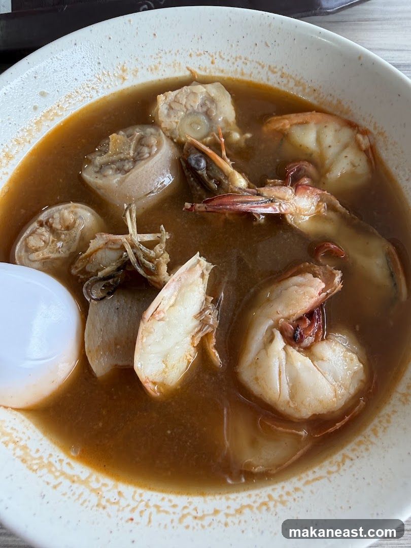 Shrimp and Meat Soup