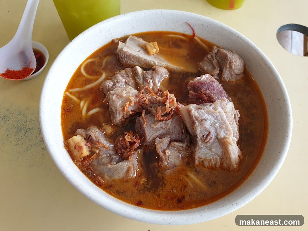 Bowl of Pork Rib Soup