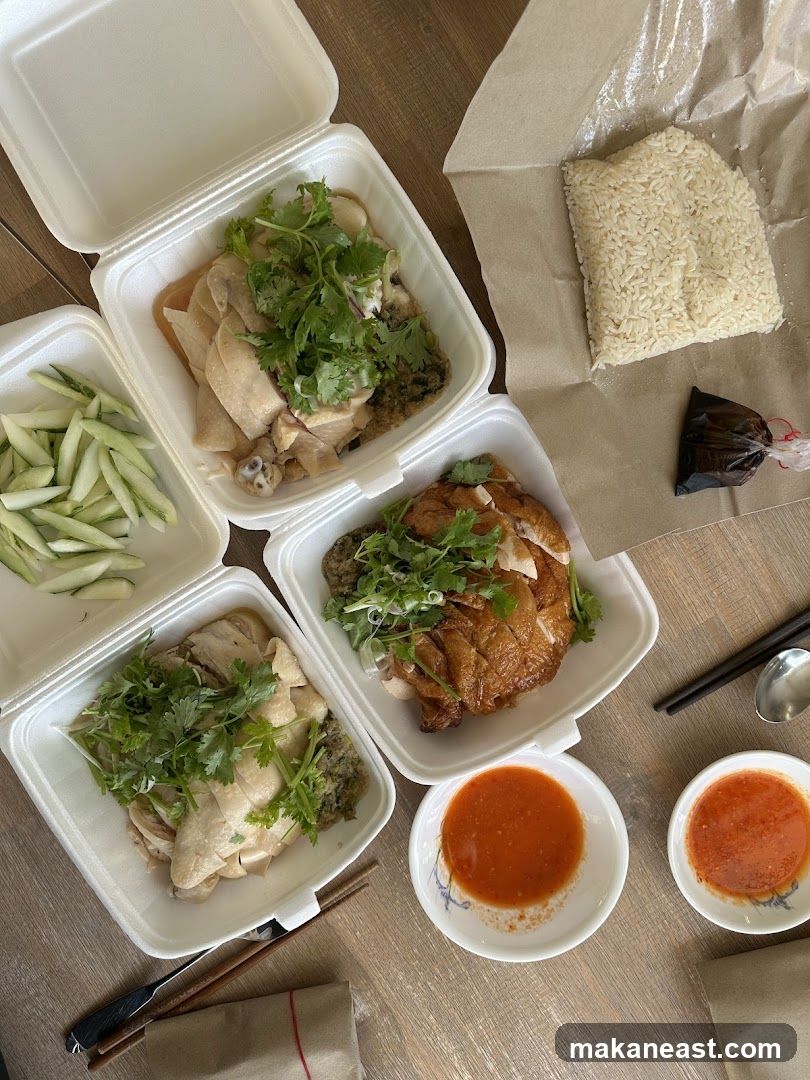 Hainanese Chicken Rice Takeout