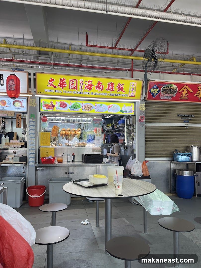 Weng Hua Yuan(Boneless) Hainanese Chicken Rice