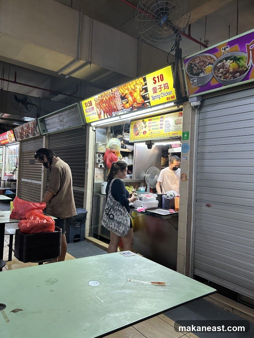 Food Stall with Menu