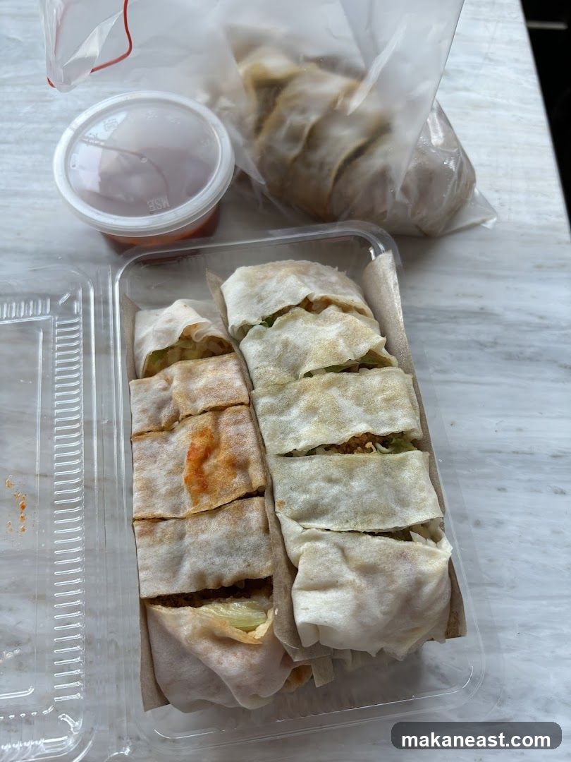 Spring Rolls and Dipping Sauce