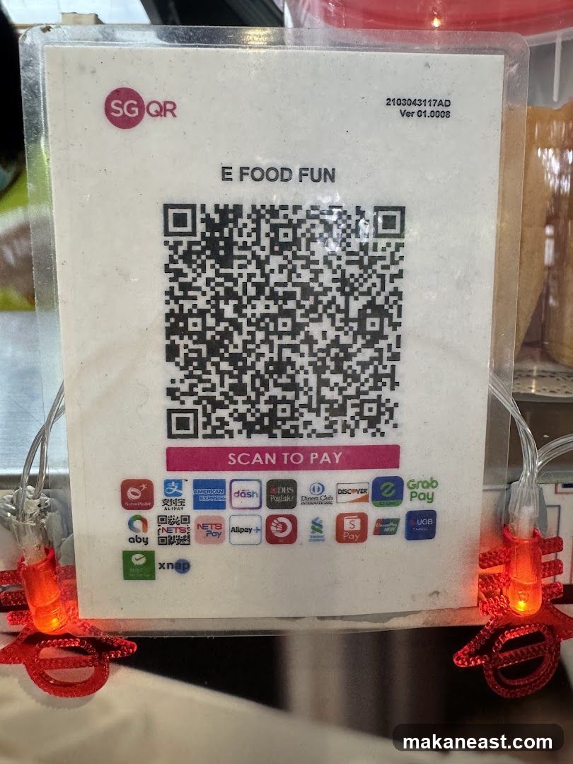 QR Code Payment Sign