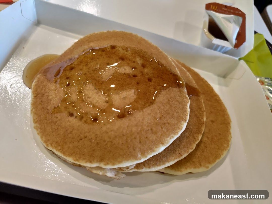 Pancakes with Syrup