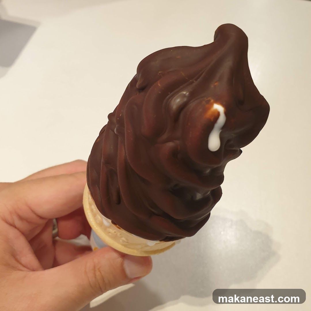 Chocolate Dipped Ice Cream Cone