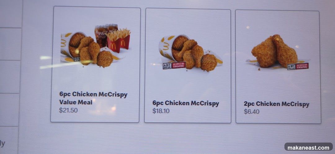 McDonald's Menu