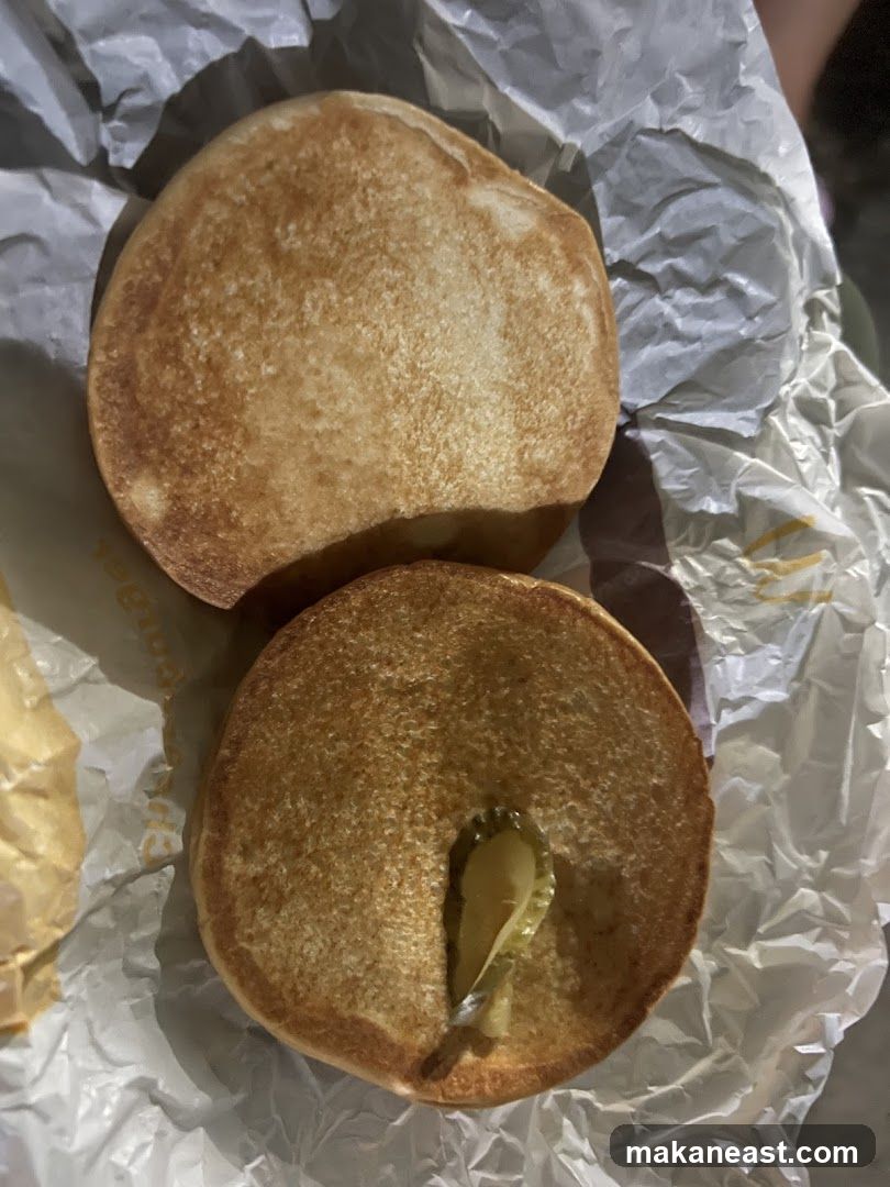 Burger Buns with Pickle