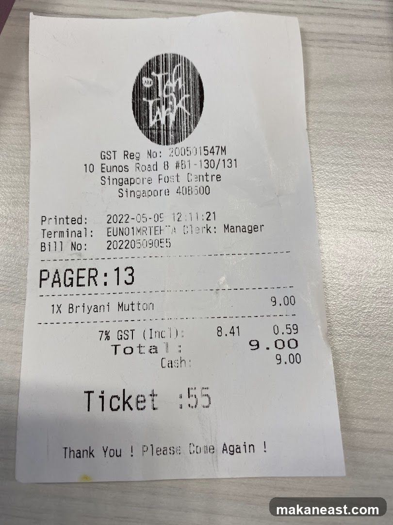 Receipt