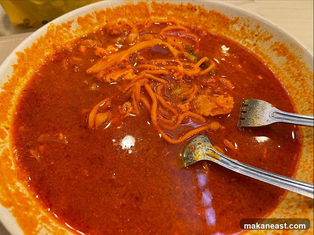 Spicy Noodle Soup