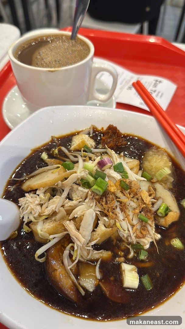Noodle Soup and Coffee