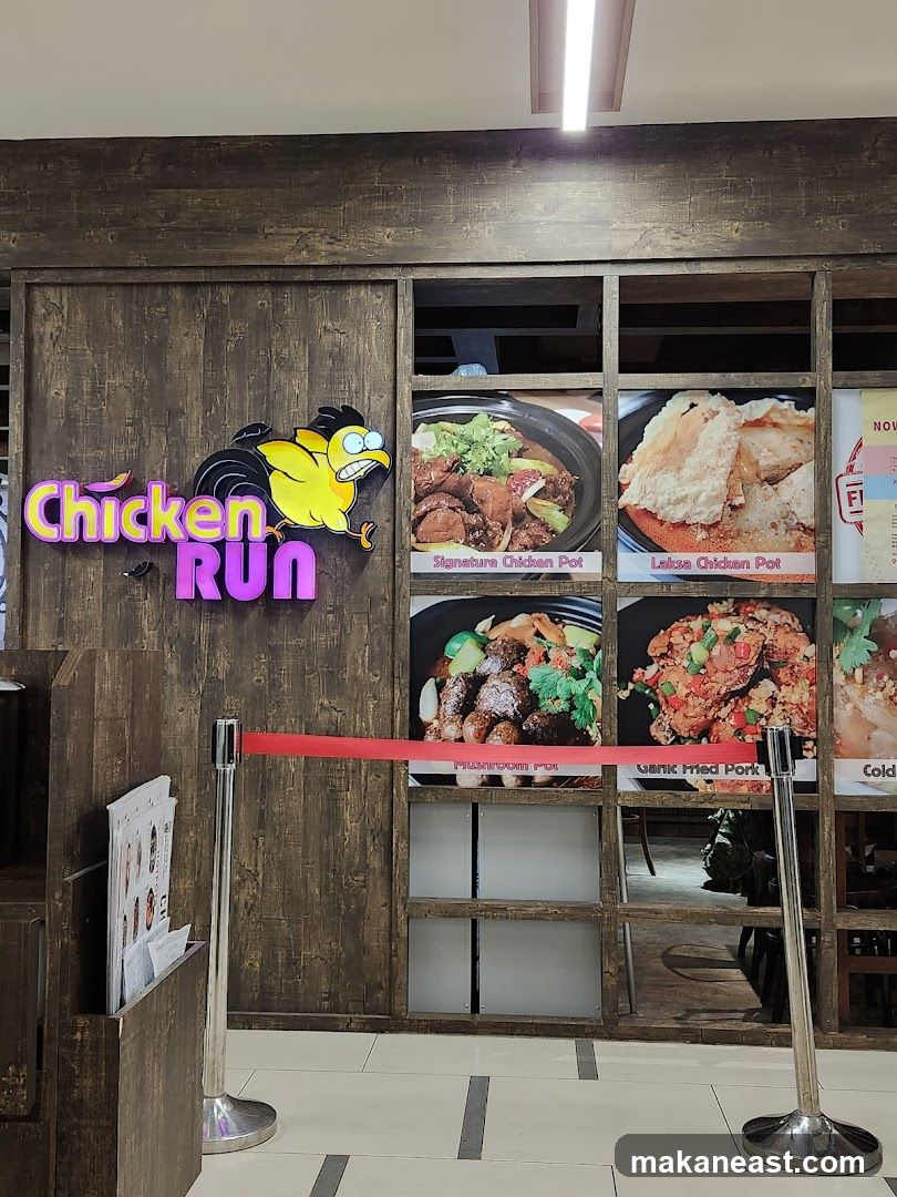 Chicken Run Restaurant Display
