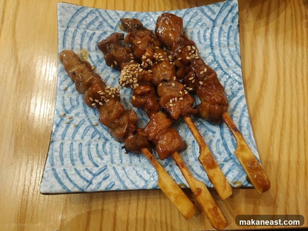Skewered Meat Appetizer