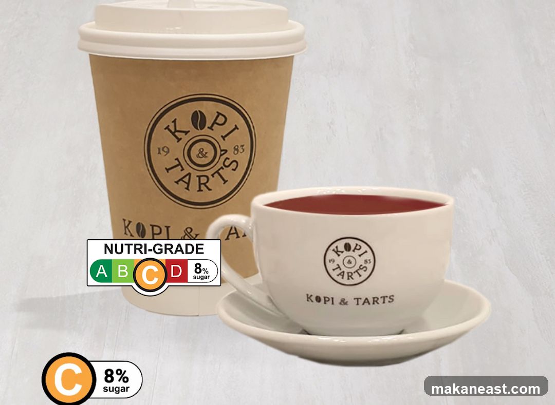 Kopi & Tarts beverages