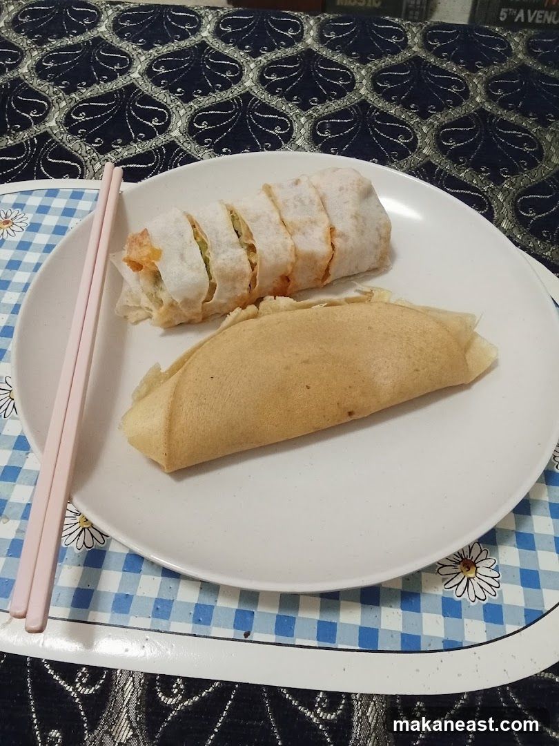 Spring Rolls and Pancake