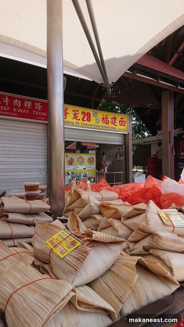Food Stall with Wrapped Items