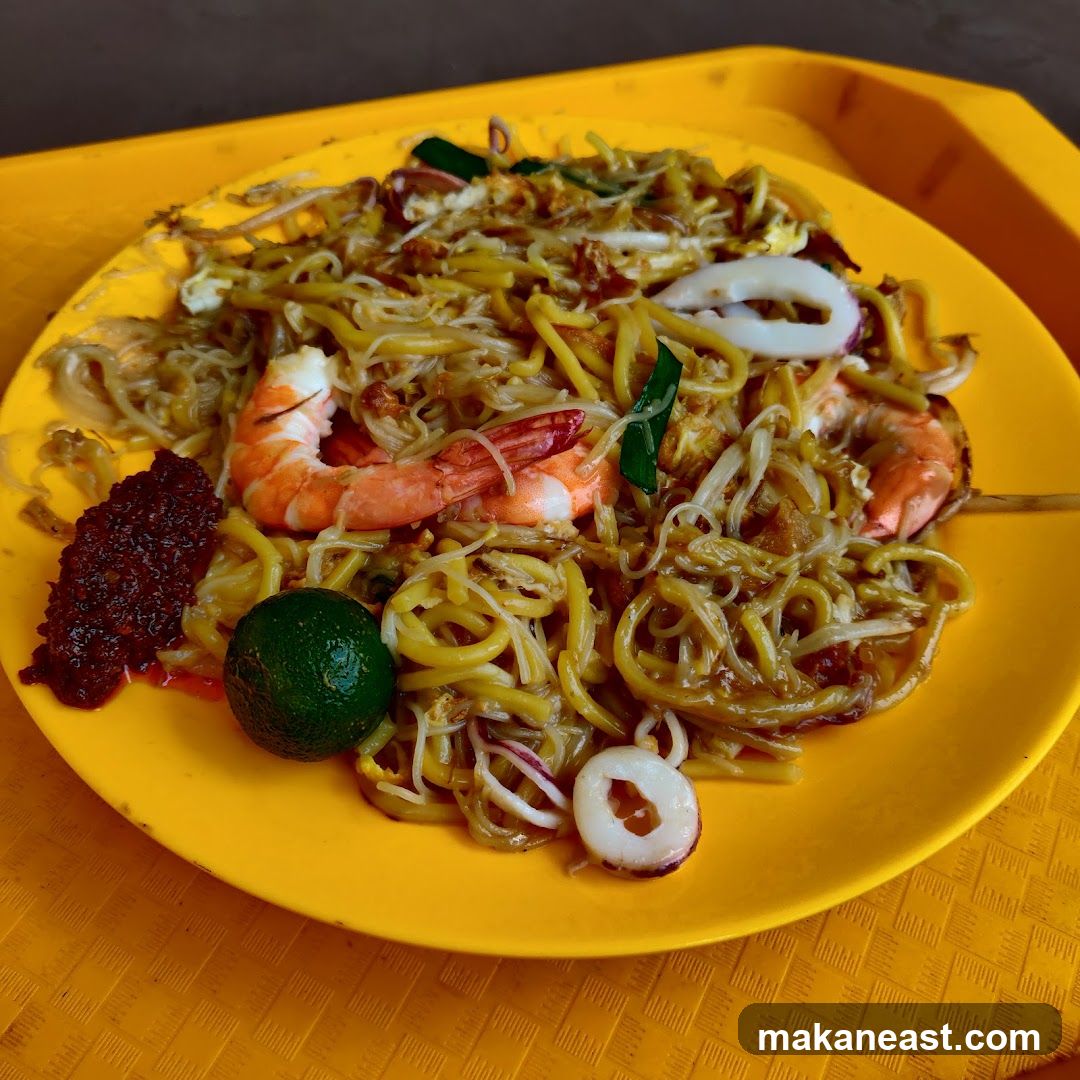 Noodles with Seafood