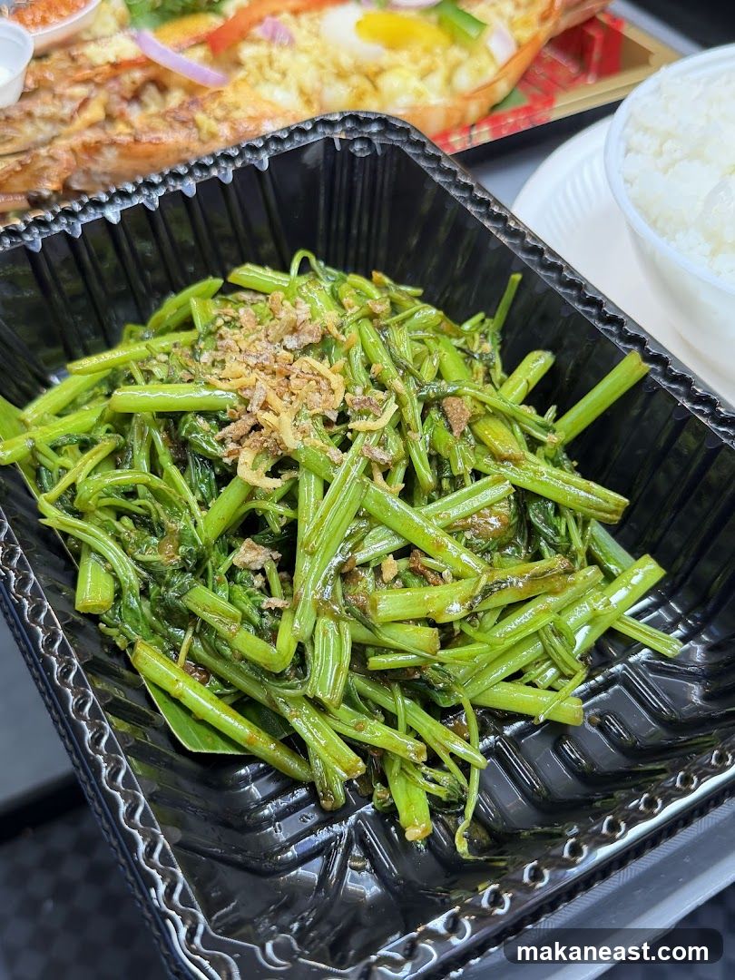 Stir-fried Water Spinach