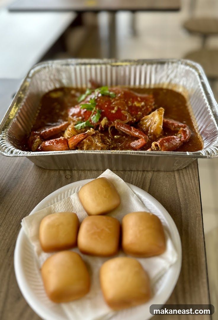 Crab with Mantou