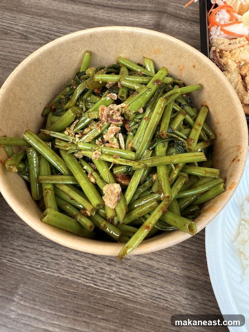 Stir-fried Water Spinach