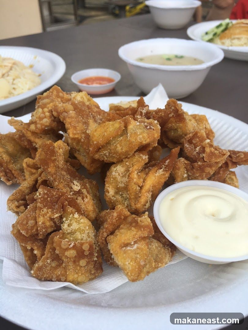 Fried Wontons with Dip