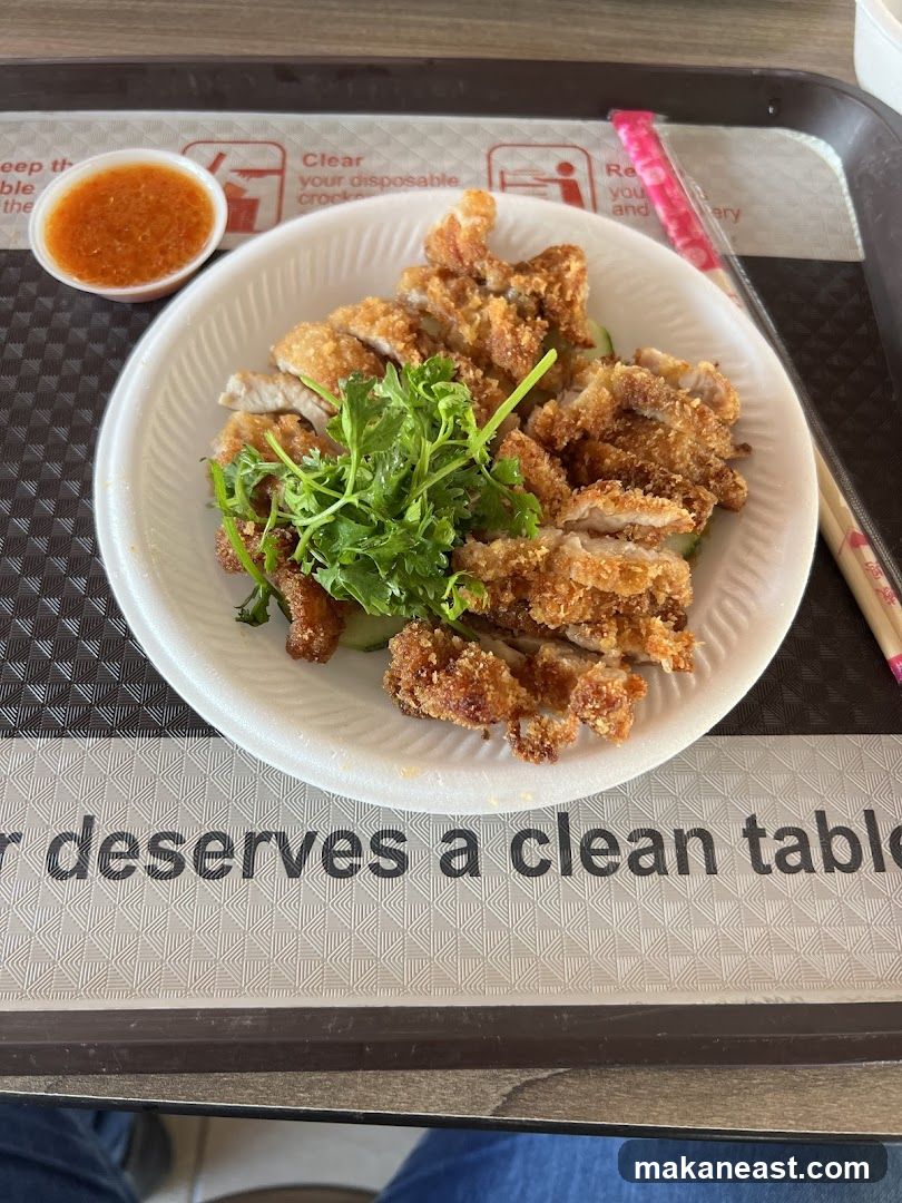 Fried Chicken with Sauce