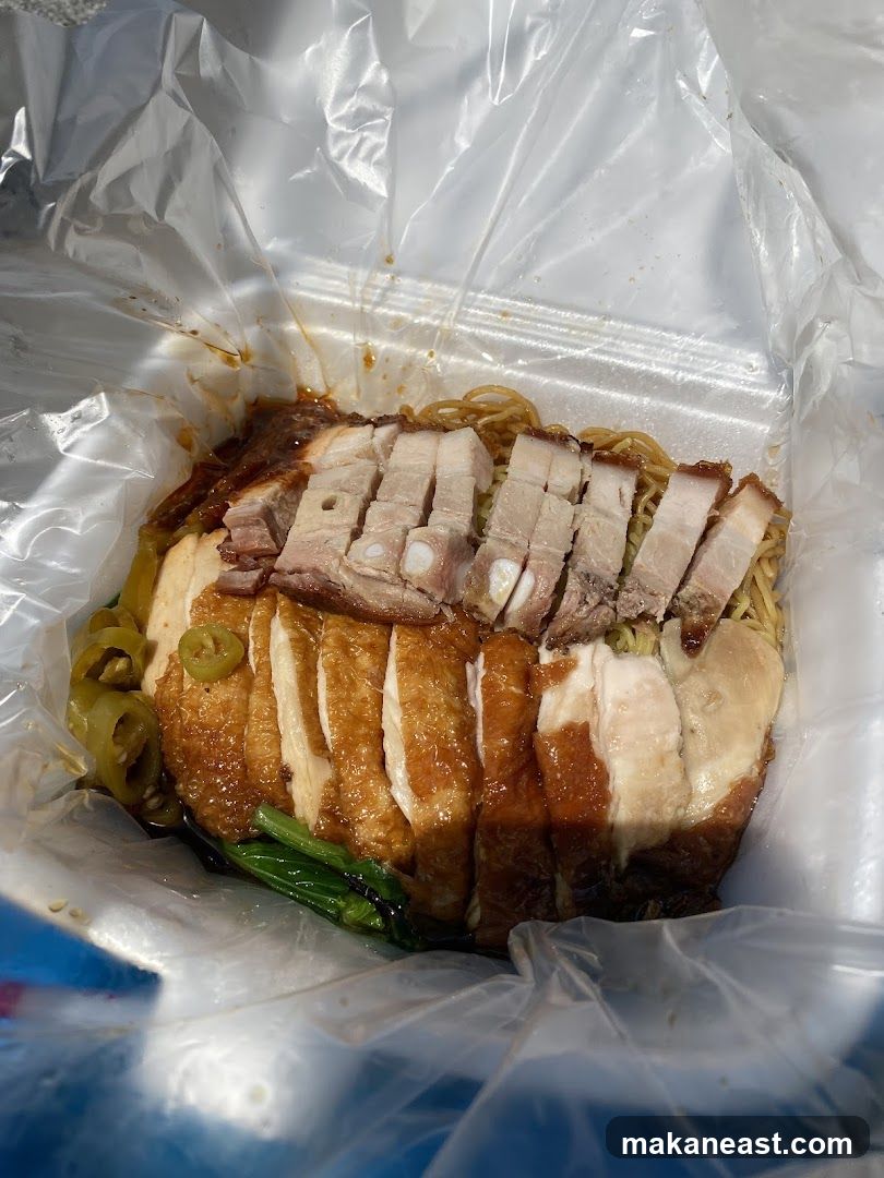 Roast Meats with Noodles