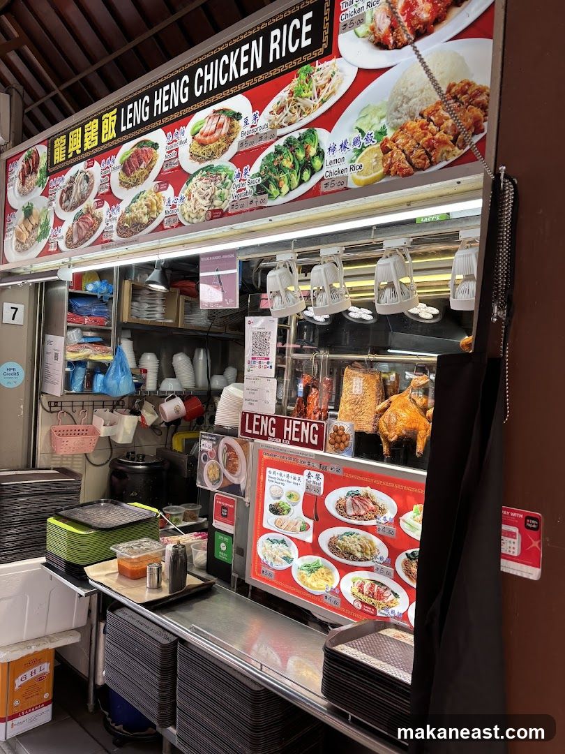 Leng Heng Chicken Rice Stall
