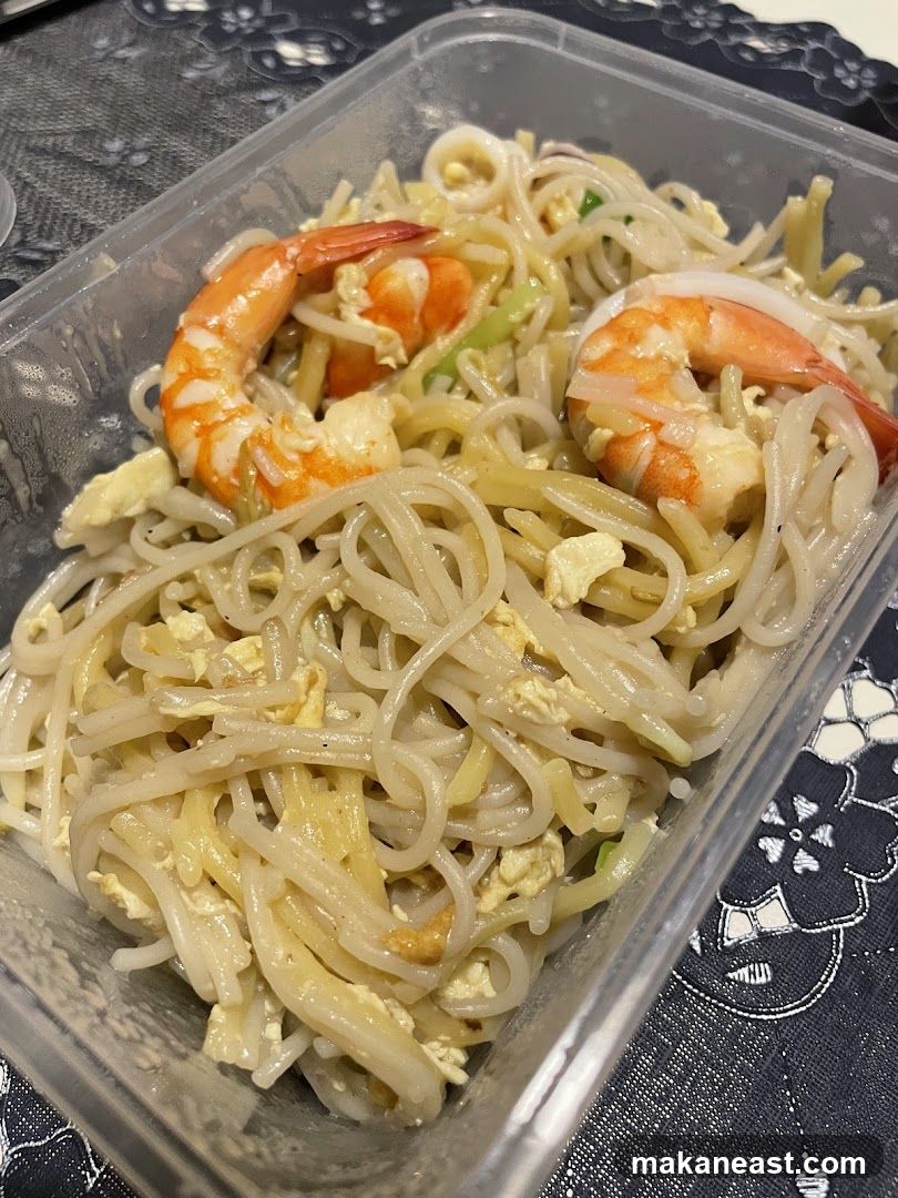 Shrimp and Noodles