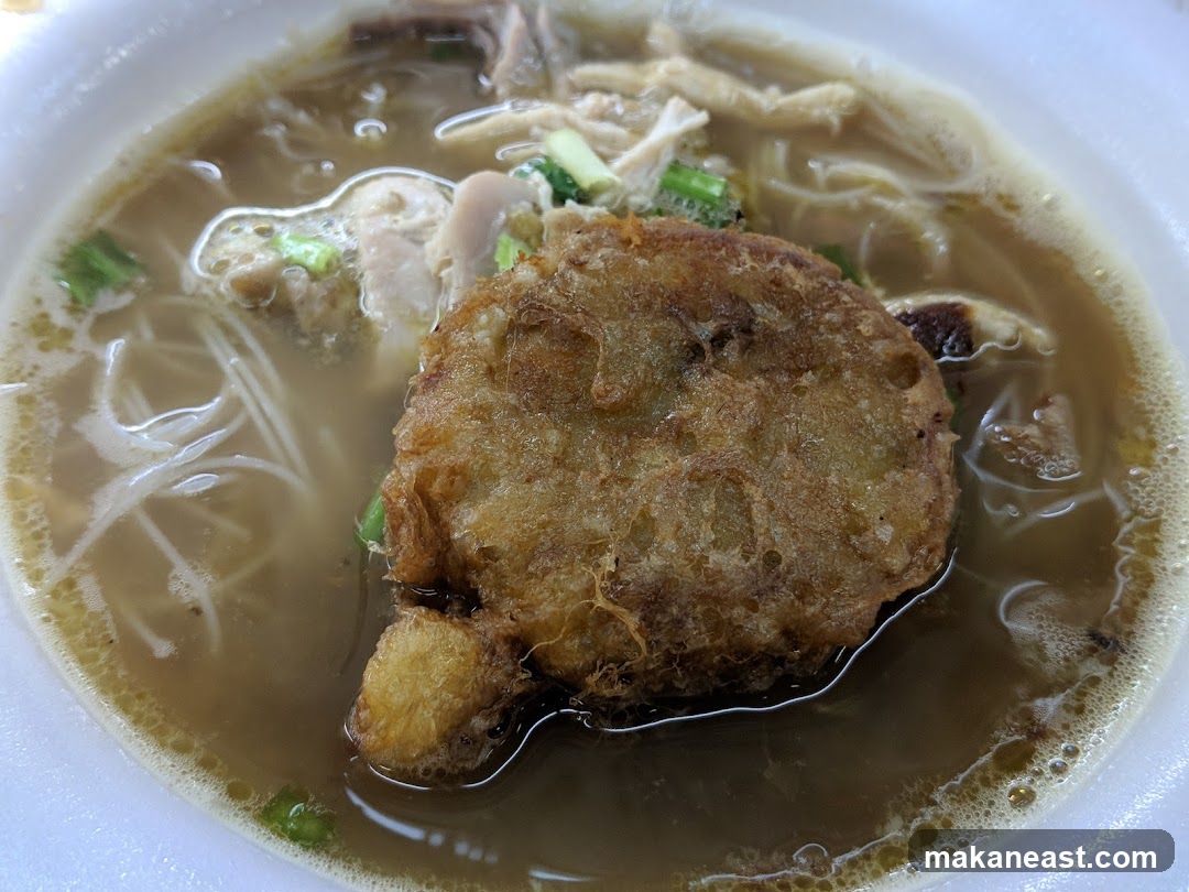 Noodle Soup with Fried Egg