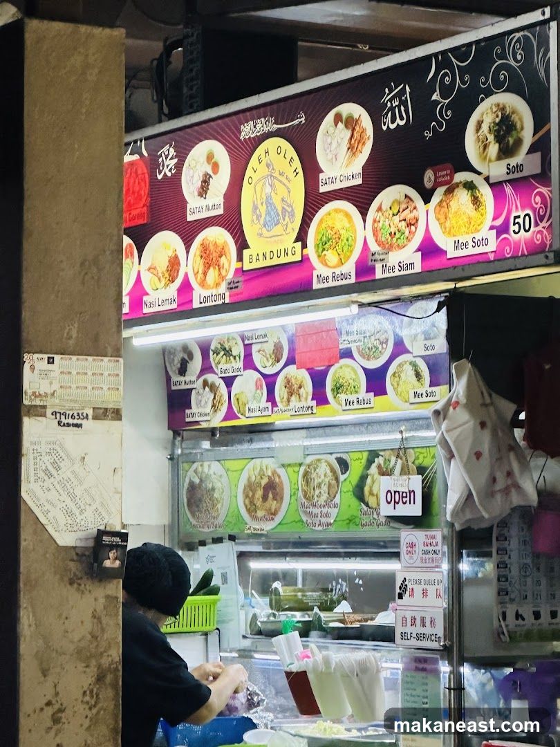 Food Stall Menu