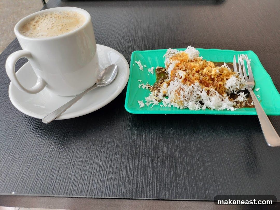 Coffee and dessert