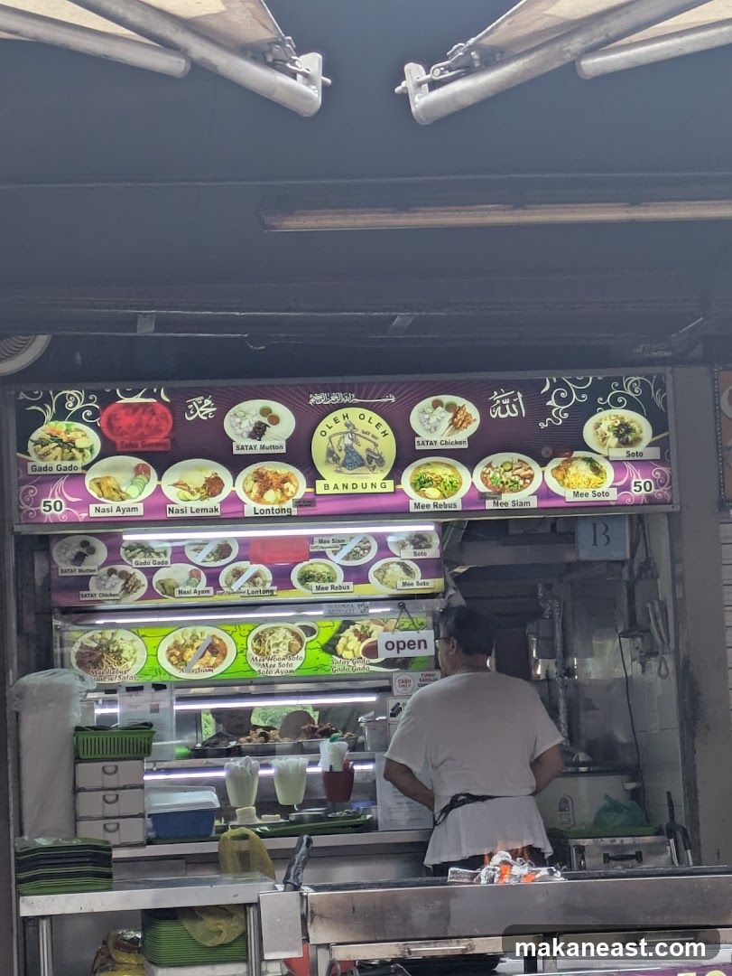 Food Stall Menu