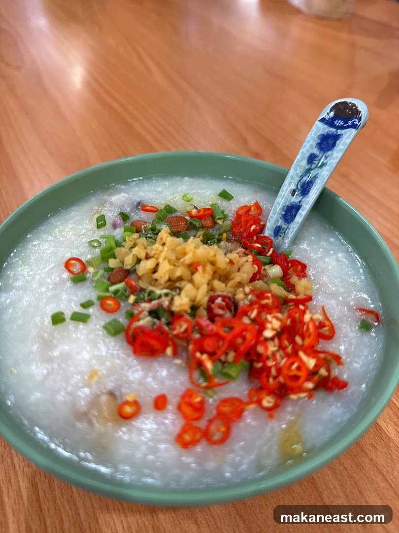 Congee with Toppings